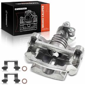 A-Premium Disc Brake Caliper Assembly with Bracket Compatible with Select Buick and Pontiac Models - LaCrosse 2005, Grand Prix 2004-2005, Sedan - Rear Right Passenger Side