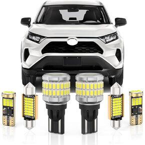 BMT xms LED Interior Light Kit Replacement for Toyota RAV4 2006-2023, 6000K Bright White Interior LED Bulb, 14 Pieces in Saudi Arabia