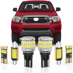 BMT xms LED Car Interior Light Kit Replacement for Toyota Tacoma 2005 2006 2007 2008 2009 2010 2011 2012 2013 2014 2015, 6000K Super Bright White Light, 12 Pieces in Saudi Arabia