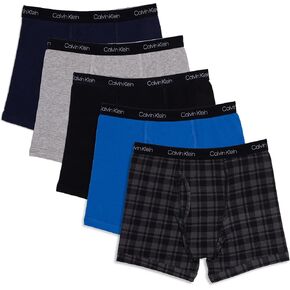 Calvin Klein Boys' Boxer Brief 5 Pack