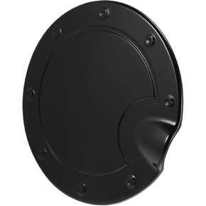 ACROPIX Black Fuel Tank Cover Door Gas Filler Cover Replacement Accessories for Dodge for Ram 2010-2017 Car Parts