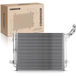 A-Premium Air Conditioning A/C Condenser Compatible with Volkswagen Tiguan 2009-2017, Tiguan Limited 2018, L4 2.0L, Replace# 5N0820411D