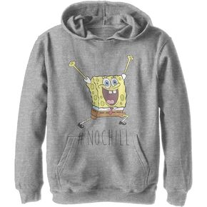 Nickelodeon Kids' Spongebob Squarepants No Chill Youth Pullover Hoodie
