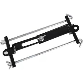 binifiMux Adjustable Battery Holder Down Kit, Battery Tie Down Kit,Universal Battery Crossbar J Bolt Battery Hold Down Bracket,Stainless Steel J Bolt Sets Car Battery Holder,Battery Tie Down Holder
