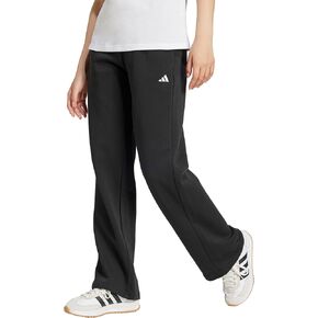 adidas Women's Essentials Small Logo Feel Cozy Open Hem Pants