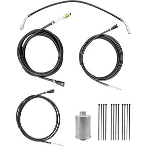 Nylon Fuel Line Kit Fit for Chevy GMC Avalanche Suburban Yukon Escalade 2Wd 4Wd 5.3L 2000 2001 2002 2003 2004, Fuel Line Repair Kit Replace NFR0049 Automotive Fuel Lines