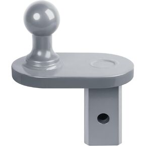 4" Offset Gooseneck Ball Extender,Heavy Duty Gooseneck Hitch Ball Extender, Fits for B&W Turnoverball Gooseneck Trailer Hitches,20000 lbs GTW/ 5000 lbs VTW,2-5/16" Ball Diameter