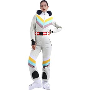 GSOU SNOW Ski Suit Women Snowsuit One Piece Snowboarding Waterproof Windproof Jumpsuit for Outdoor Sports in Kuwait