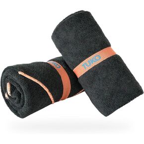 MISSION Tuko Microfiber 2-Pack (30" x 30" Size) Boat Detailing and Cleaning Towels for All Boats, Pontoons, Tow Boats, and Jet Skis