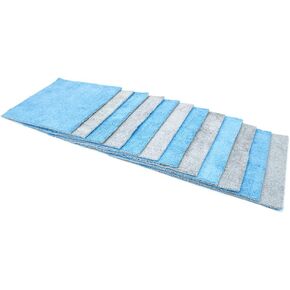 [Saver Sheet] Coating Applicator Towel with Barrier Layer - 12 pack (Blue/Gray, 8"x8")