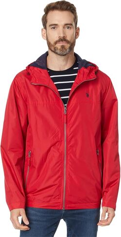 U.S. Polo Assn. Men USPA Core Hooded Windbreaker in Saudi Arabia