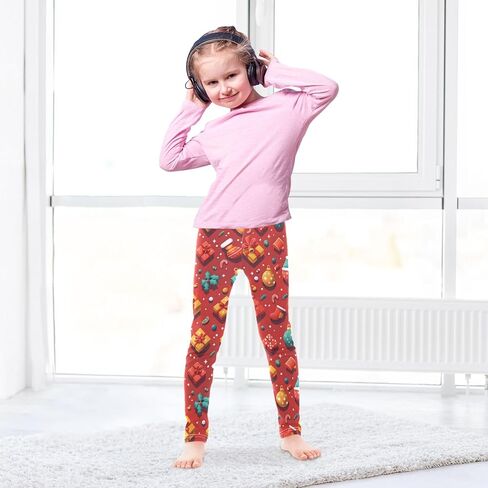 senya Girls Printed Leggings Yoga Pants for Kids in 4t to 10 Years in Kuwait