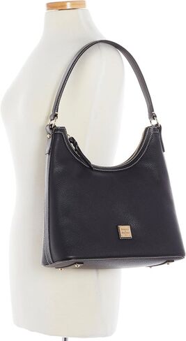 Dooney & Bourke Shoulder Bags, Pebble Grain Leather Hobo Purses for Women in Kuwait