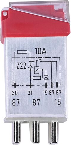1265404745 Overload Protection Relay Compatible with Mercedes W124 W126 W201 R107 W201 1982-1987 Electric Heat Protect Thermal Overload Relay Replaces 2015400845 in Saudi Arabia