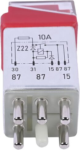 1265404745 Overload Protection Relay Compatible with Mercedes W124 W126 W201 R107 W201 1982-1987 Electric Heat Protect Thermal Overload Relay Replaces 2015400845 in Saudi Arabia