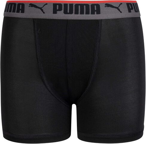 PUMA Boys' 2 Pack Printed Performance Boxer Brief in Saudi Arabia