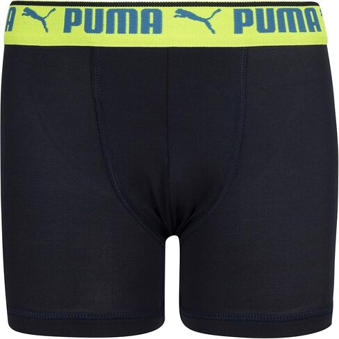 PUMA Boys' 2 Pack Printed Performance Boxer Brief in Saudi Arabia