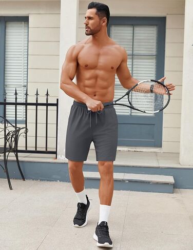 COOFANDY Men's Workout Gym Shorts Mesh Athletic Shorts Lightweight Quick Dry Training Short Pants with Pockets in Kuwait
