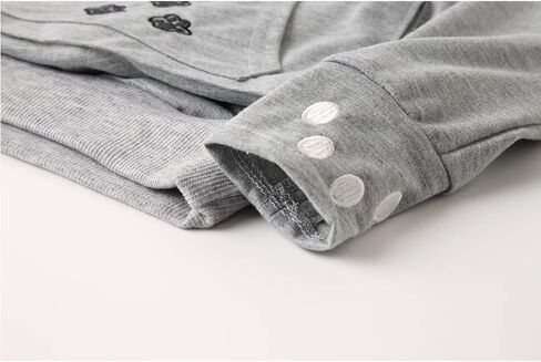ALYC Boys Girls Hoodies,Pet Holder Cat Dog Large Pouch Carriers Pullover Long Sleeve Cat Ear Sweatshirt (Dark Grey, 140/(6Y-7Y)) in Saudi Arabia