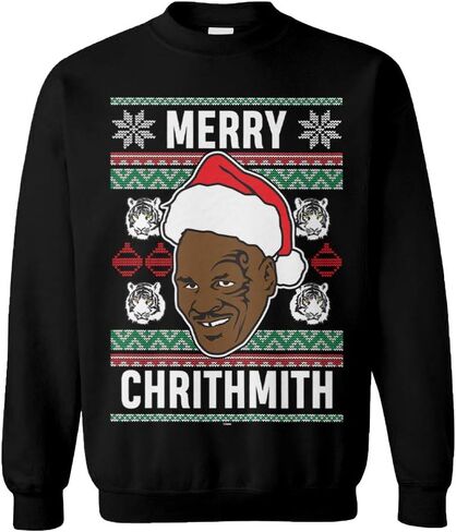 Merry Chrithmith - Tyson Funny Xmas Christmas Unisex Crewneck Sweatshirt in Kuwait