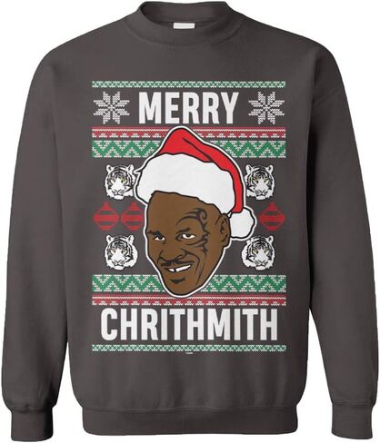 Merry Chrithmith - Tyson Funny Xmas Christmas Unisex Crewneck Sweatshirt in Kuwait
