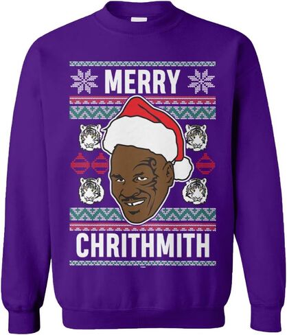 Merry Chrithmith - Tyson Funny Xmas Christmas Unisex Crewneck Sweatshirt in Kuwait