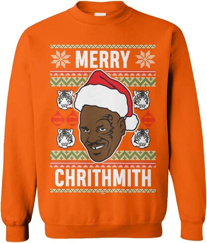 Merry Chrithmith - Tyson Funny Xmas Christmas Unisex Crewneck Sweatshirt in Kuwait