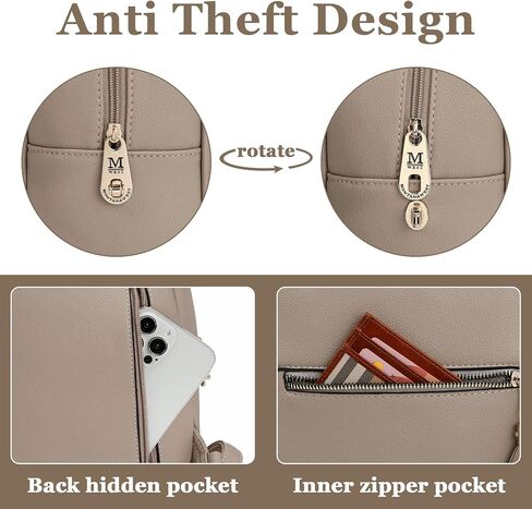 Montana West Medium Backpack Purse for Women Anti Theft Backpack with Secured Zipper & Tassel in Saudi Arabia