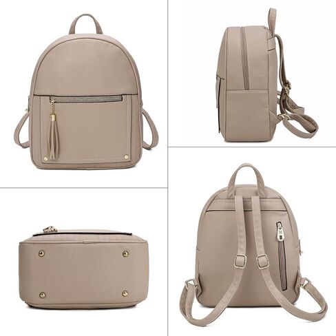Montana West Medium Backpack Purse for Women Anti Theft Backpack with Secured Zipper & Tassel in Saudi Arabia
