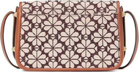 kate spade new york Women's Spade Flower Jacquard Flap Crossbody in Saudi Arabia