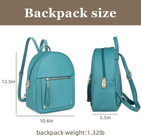 حقيبة ظهر مونتانا ويست متوسطة الحجم للنساء مضادة للسرقة مع سحاب آمن وشرابة in Kuwait