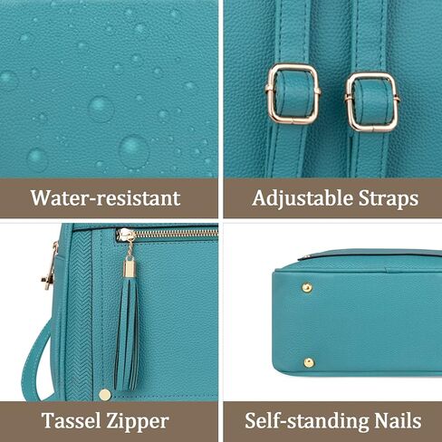 حقيبة ظهر مونتانا ويست متوسطة الحجم للنساء مضادة للسرقة مع سحاب آمن وشرابة in Kuwait