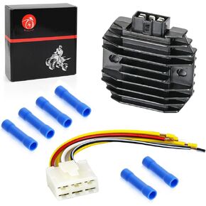 5 Pin Regulator Rectifier & Plug for Yamaha FZR600R YZF600R YZF-R1 YZF-R6S FZ6R XJ600 FZS600 FZ6 VX600 VX700 MM600 MM700 Venture 600 700 SX600R SX700R SRX700/S XP500