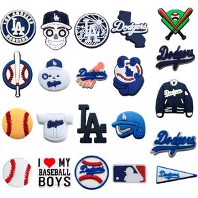 Baseball Team Shoes Charm Sports Shoes Hangers Football Baseball Shoes Accessories Decoration PVC Material Party Gifts