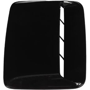 Automobile Bonnet Air Vent Grille, Hood Scoop Cover Universal for Automobile Modification Replacement Refurbishment (Glossy Black)