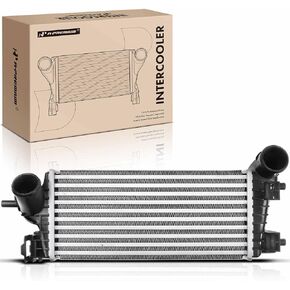 A-Premium Turbo Intercooler Compatible with 2015 2016 2017 2018 Ford Focus SE L3 1.0L Turbocharged