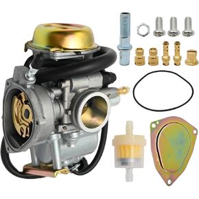 13200-05G01 Carburetor Replacement for Suzuki LT-F250 Ozark 2002-2009, LT-F250F Ozark 2002-2003, Quad Sport LTZ250 2004-2009