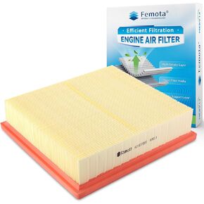 CA10755 Engine Air Filter fit for Avalon,Camry,Highlander,Sienna, Durango,Grand Cherokee, ES350,NX300,RX350, Replace#17801-0P050/0P051/31130