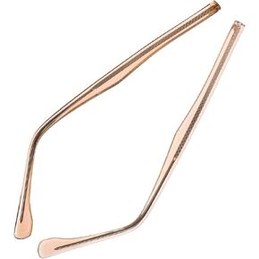 Clear Sunglasses 1 Pair Eyeglass Replacement Arm Eyeglasses Repair Legs Glasses Temple Sunglasses Arm Eyewear Frame Temple Accessory Rose Gold Glasses Clear