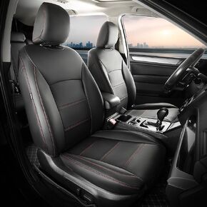 Custom Seat Covers for Outback - 1:1 Nappa Leather Car Seat Covers Full Set 2015 2016 2017 2018 2019, Beige, Premium Touring Limited