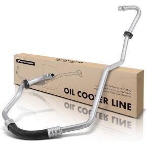A-Premium Automatic Transmission Oil Cooler Line Hose Assembly Compatible with Chevrolet Silverado 2500 3500 GMC Sierra 2500 HD 3500 Classic V8 6.6L in Kuwait