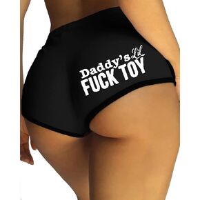 Sexy Booty Shorts for Women Hot Funny Printed Panties Plus Size Sport Naughty Briefs Workout Underwear