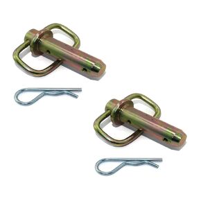 Buyers (Pack of 2) 1" Hitch Pins with Hairpin Cotters for Western Snowplows 93028 Unimount Plow