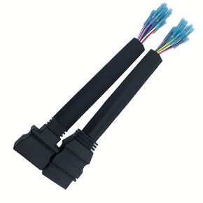Snow Plow Wiring Harness Connector Pigtail Repair Vehicle & Plow Side, 13 Pin Harness Repair Kit Compatible with Boss Snowplow Blade