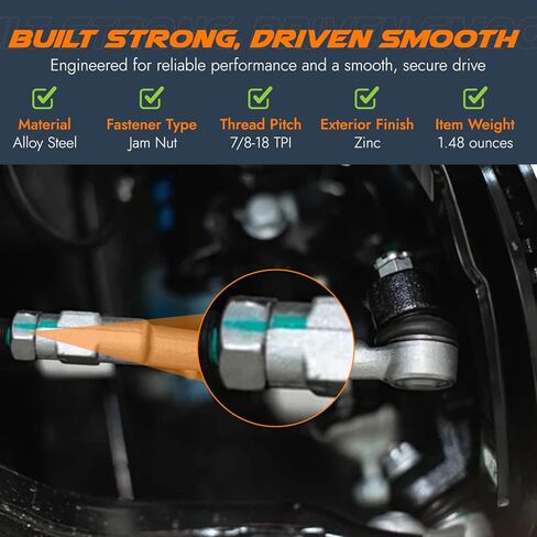 7/8" jam nut for GM 1 ton tie Rod Ends (Left Hand Thread) in Saudi Arabia