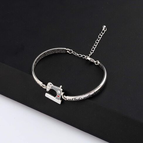 سوار خياطة AKTAP لخياطة اللحف، لا يمكنك شراء السعادة ولكن يمكنك شراء القماش وهذه فكرة هدية قريبة جدًا لمرشحات المجاري (سوار حلقة الخياطة) in Kuwait