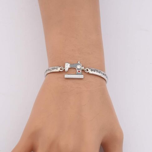 سوار خياطة AKTAP لخياطة اللحف، لا يمكنك شراء السعادة ولكن يمكنك شراء القماش وهذه فكرة هدية قريبة جدًا لمرشحات المجاري (سوار حلقة الخياطة) in Kuwait