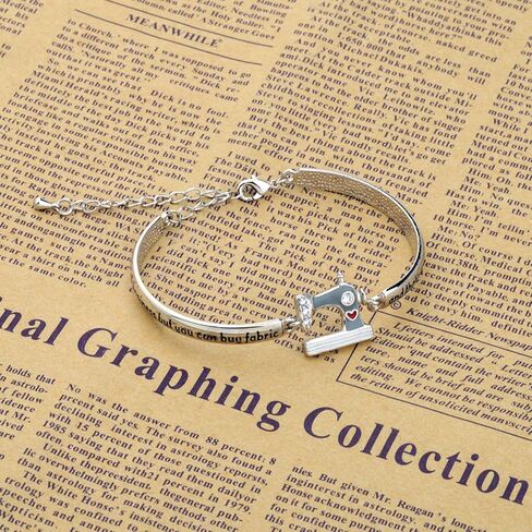 سوار خياطة AKTAP لخياطة اللحف، لا يمكنك شراء السعادة ولكن يمكنك شراء القماش وهذه فكرة هدية قريبة جدًا لمرشحات المجاري (سوار حلقة الخياطة) in Kuwait