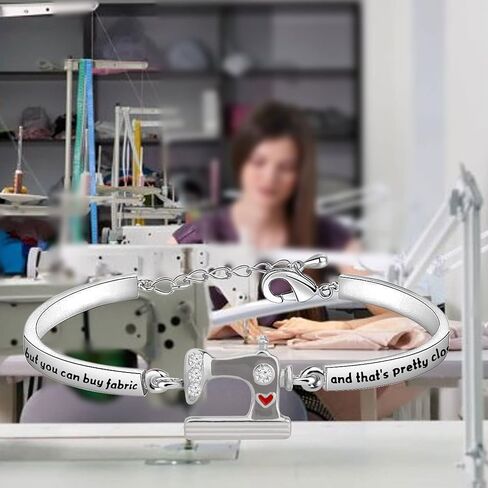 سوار خياطة AKTAP لخياطة اللحف، لا يمكنك شراء السعادة ولكن يمكنك شراء القماش وهذه فكرة هدية قريبة جدًا لمرشحات المجاري (سوار حلقة الخياطة) in Kuwait