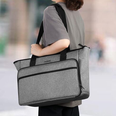 حقيبة تروناب للمعلم، حقيبة كبيرة للنساء مع جيوب متعددة تناسب كمبيوتر محمول مقاس 15.6 بوصة للعمل والمكتب والأعمال التجارية in Kuwait